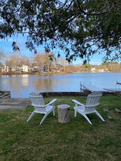 Lake Attitash Waterfront W/ Private Dock Amesbury Luaran gambar